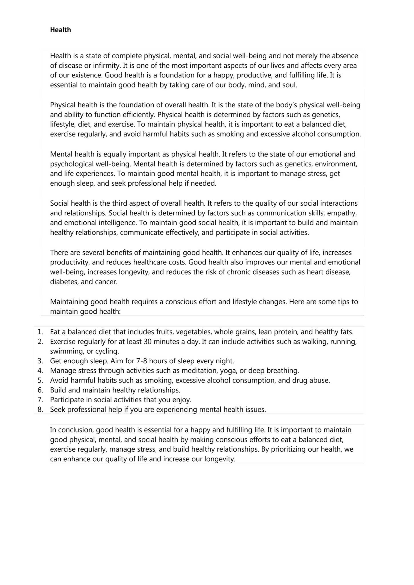 Health by Muhammad Shahbaz - Issuu