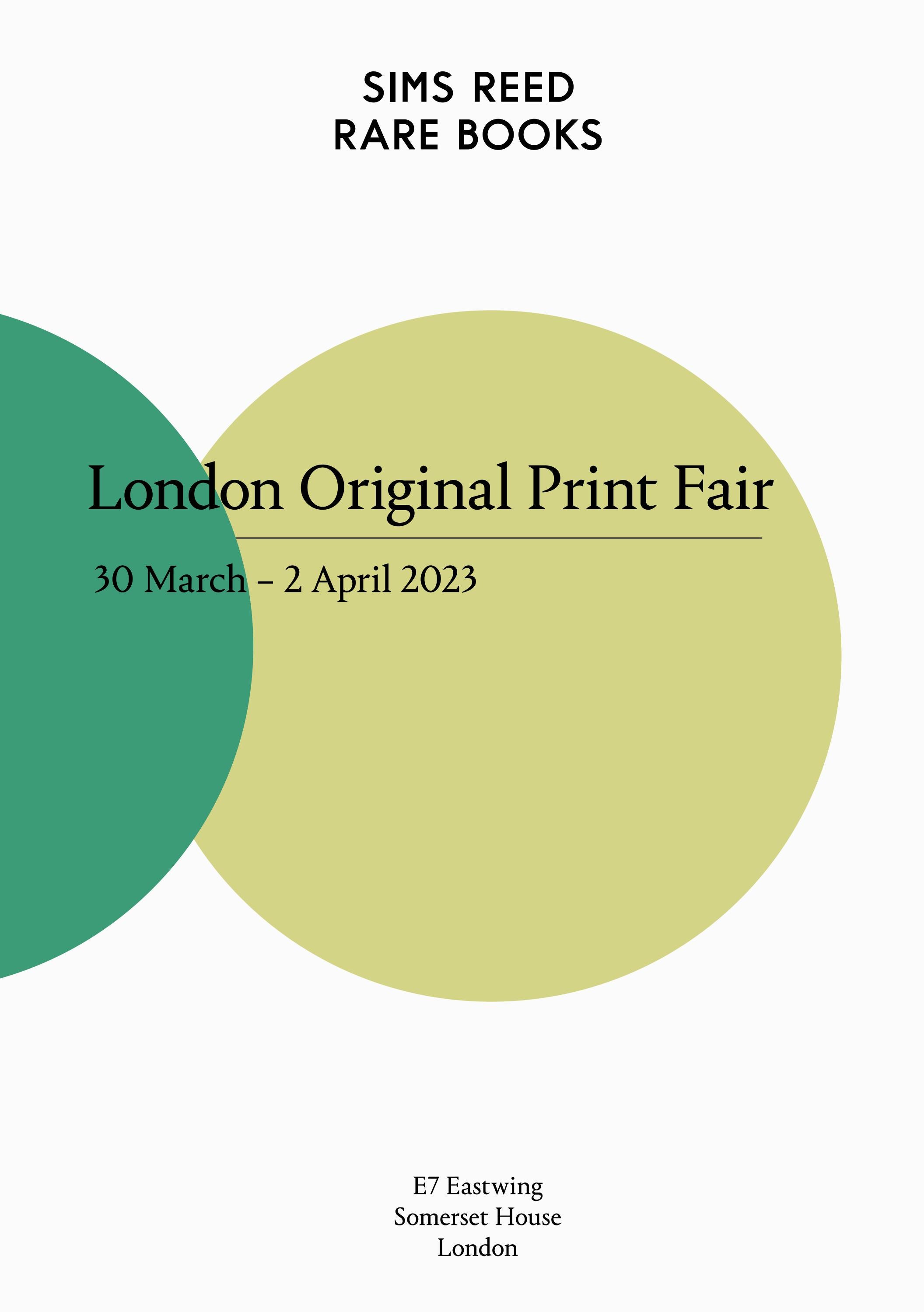Sims Reed Rare Books London Original Print Fair 2023 by Sims Reed Issuu