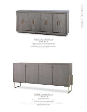 CenturyFurniture Century Occasional 家具目录 - Stocked Pieces 第 15 页