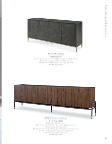 CenturyFurniture Century Occasional 家具目录 - Stocked Pieces 第 17 页