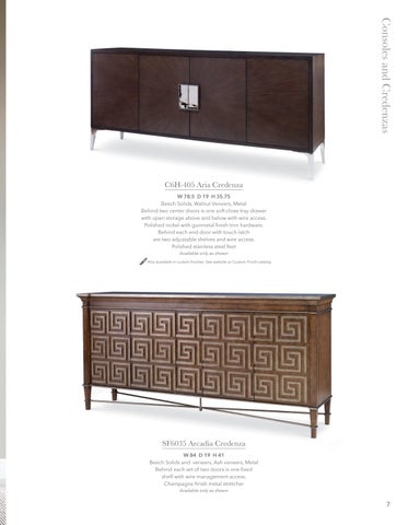 CenturyFurniture Century Occasional 家具目录 - Stocked Pieces 第 9 页
