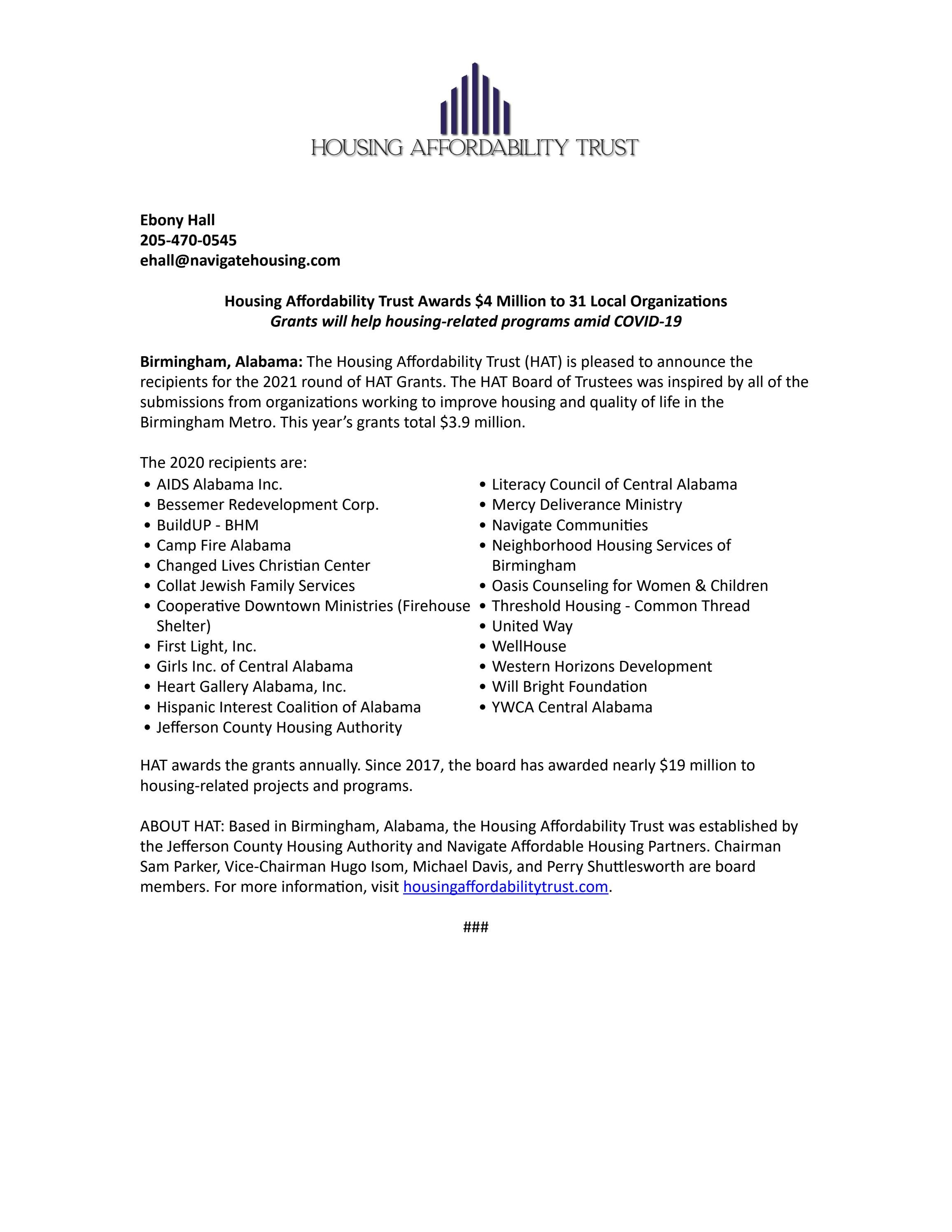 Housing Affordability Trust 2021 by NavigateHousing Issuu