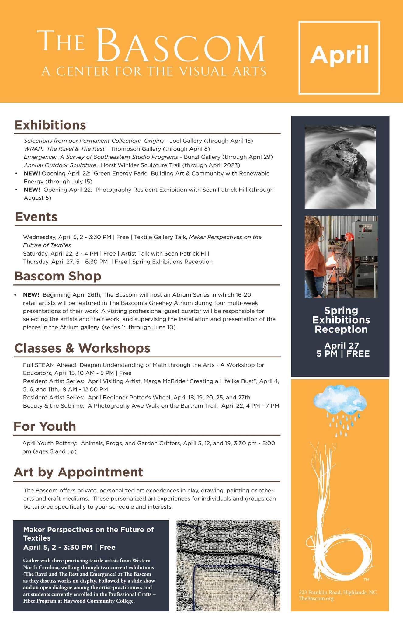 April at The Bascom by thebascomcorp - Issuu