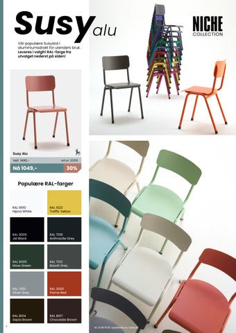 NICHE Utemøbelkatalog 2023 第 12 页