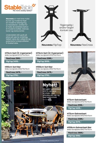 NICHE Utemøbelkatalog 2023 第 20 页
