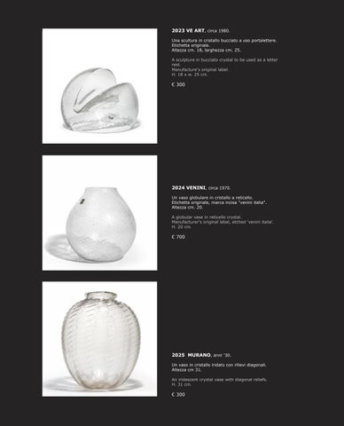 Aste Boetto 灯饰目录 · Selected 穆拉诺玻璃 - Aprile 2023 Boetto 第 16 页