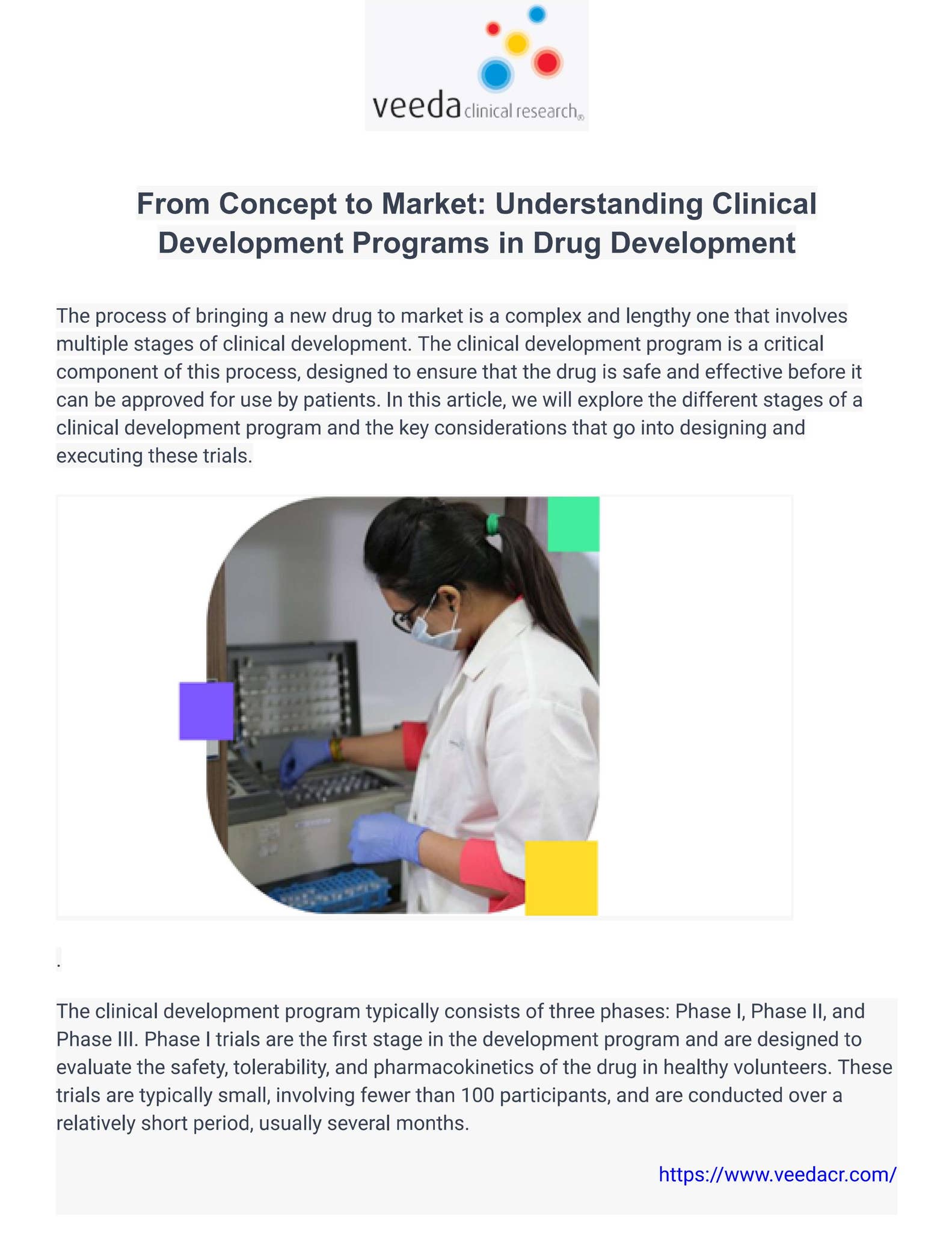 From Concept to Market: Understanding Clinical Development Programs in ...