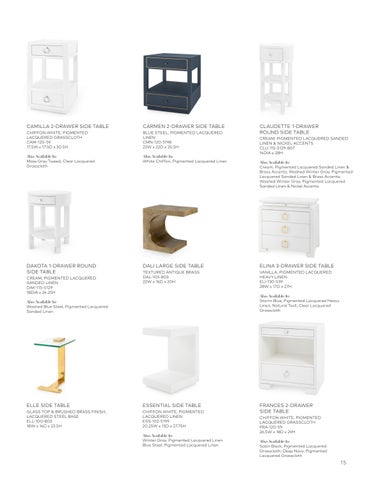 Villa & House 家具目录 · 2023 Best Sellers 第 15 页