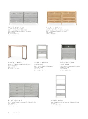 Villa & House 家具目录 · 2023 春季 Supplement 第 8 页