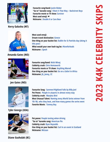 Kurl For Kids: 2023 Event Program 第 19 页