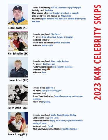 Kurl For Kids: 2023 Event Program 第 22 页