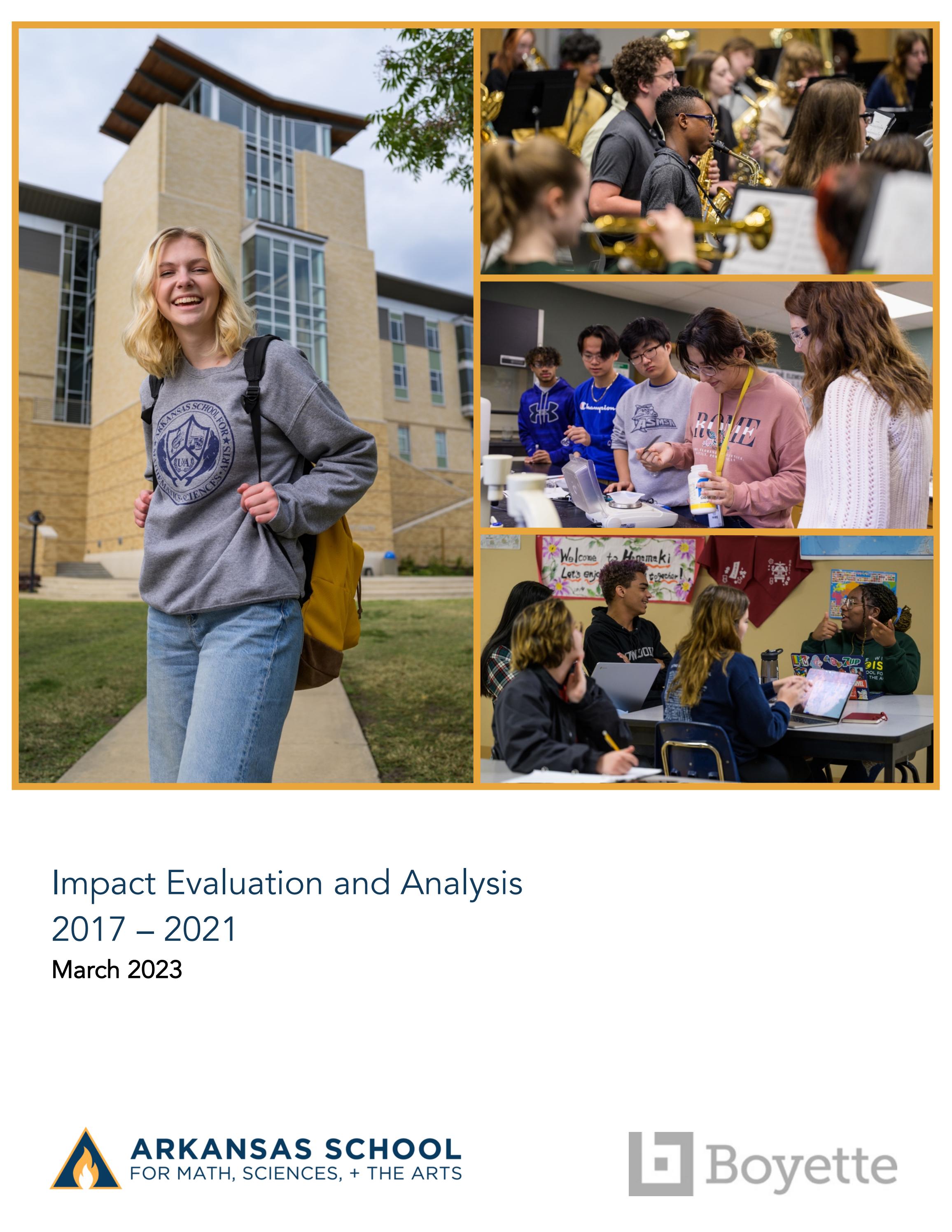 ASMSA Impact Evaluation and Analysis 20172021 by ARMathSciArts Issuu