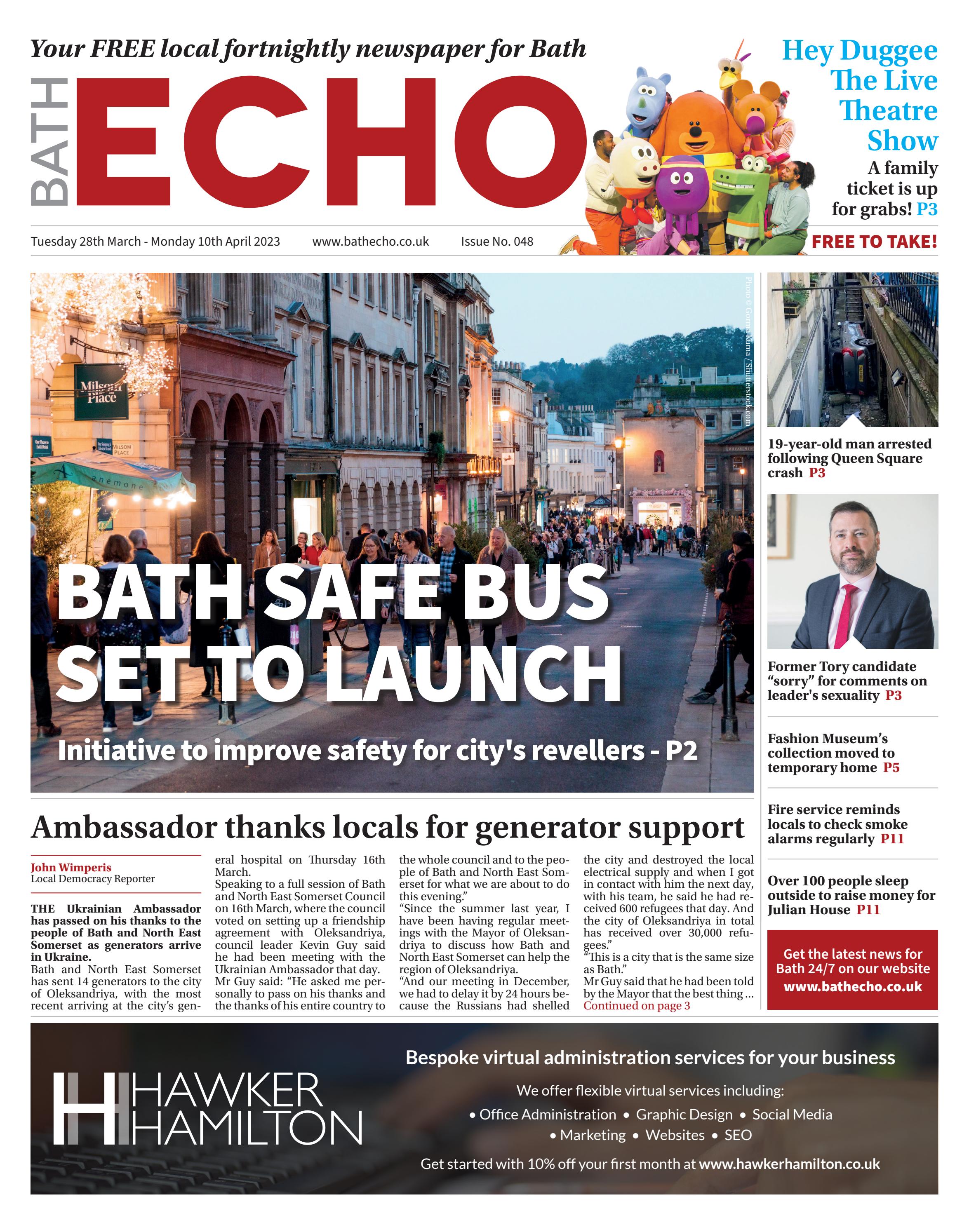 Bath Echo - Issue 048 - 28/03/2023 by Media Bath - Issuu