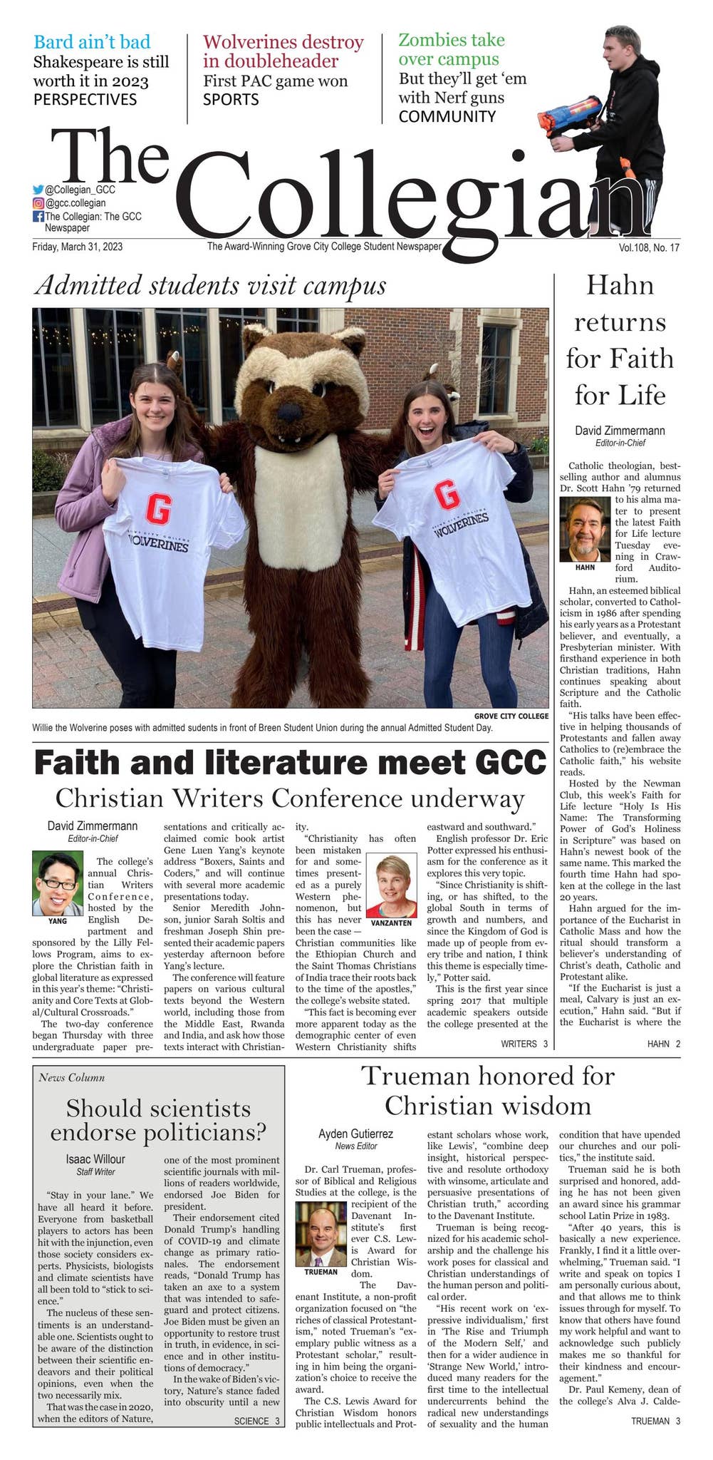The Collegian - March 31, 2023 by Grove City College - Issuu, image size:1001x2048