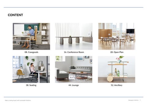 bluespace interiors - Sustainable Solutions 家具型录 第 4 页