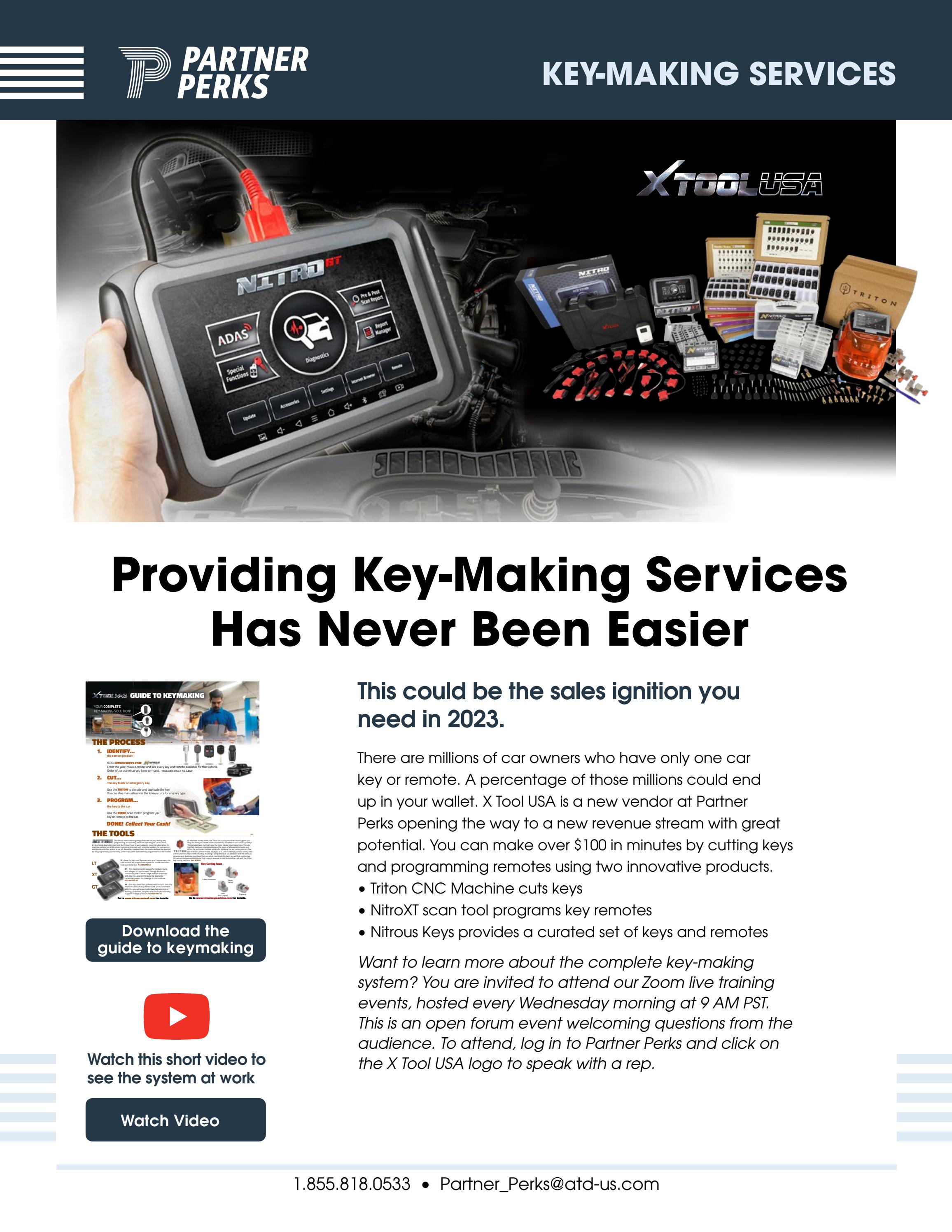 XTool Key Programming by Partner Perks by Drucker Group, Inc. Issuu