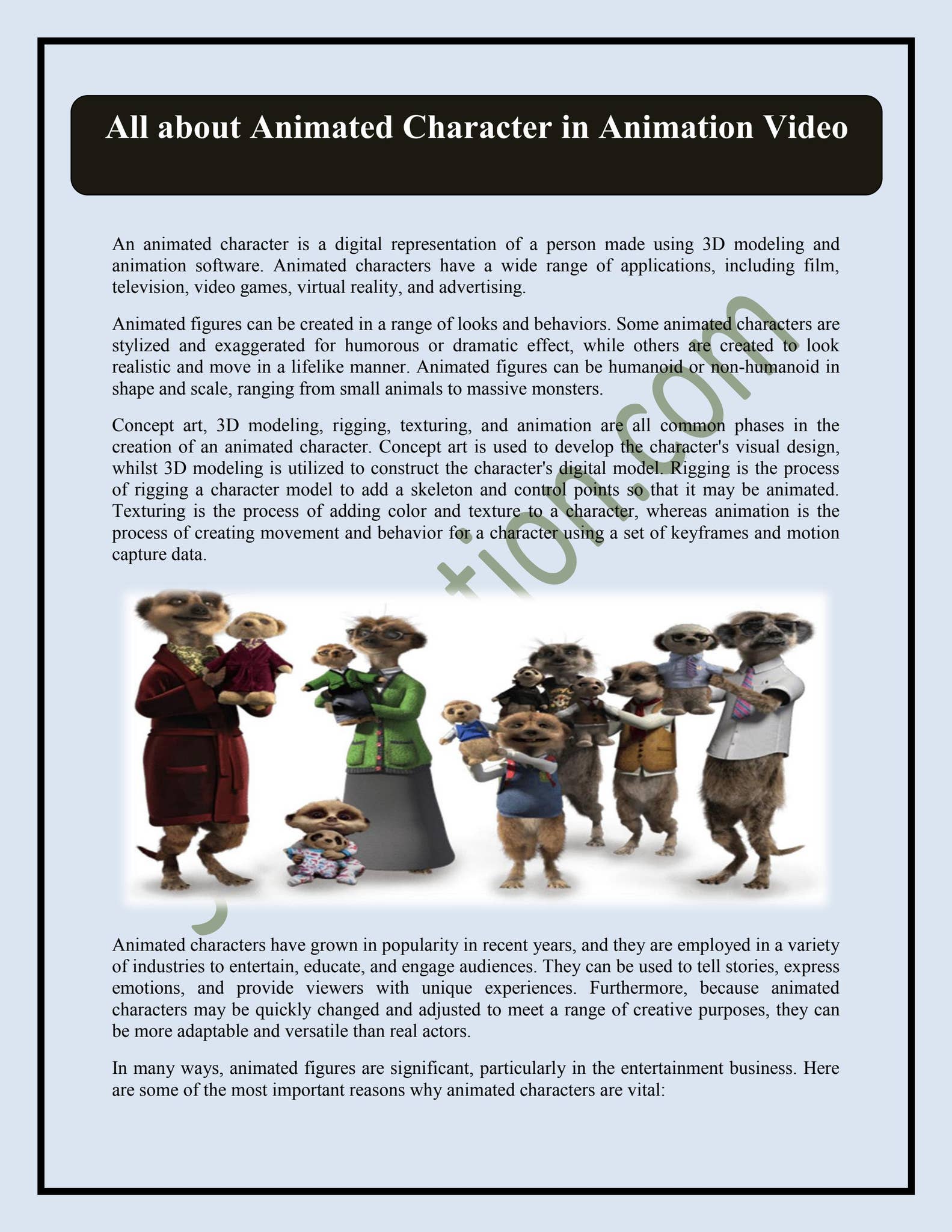 All about Animated Character in Animation Video by sbanimation - Issuu