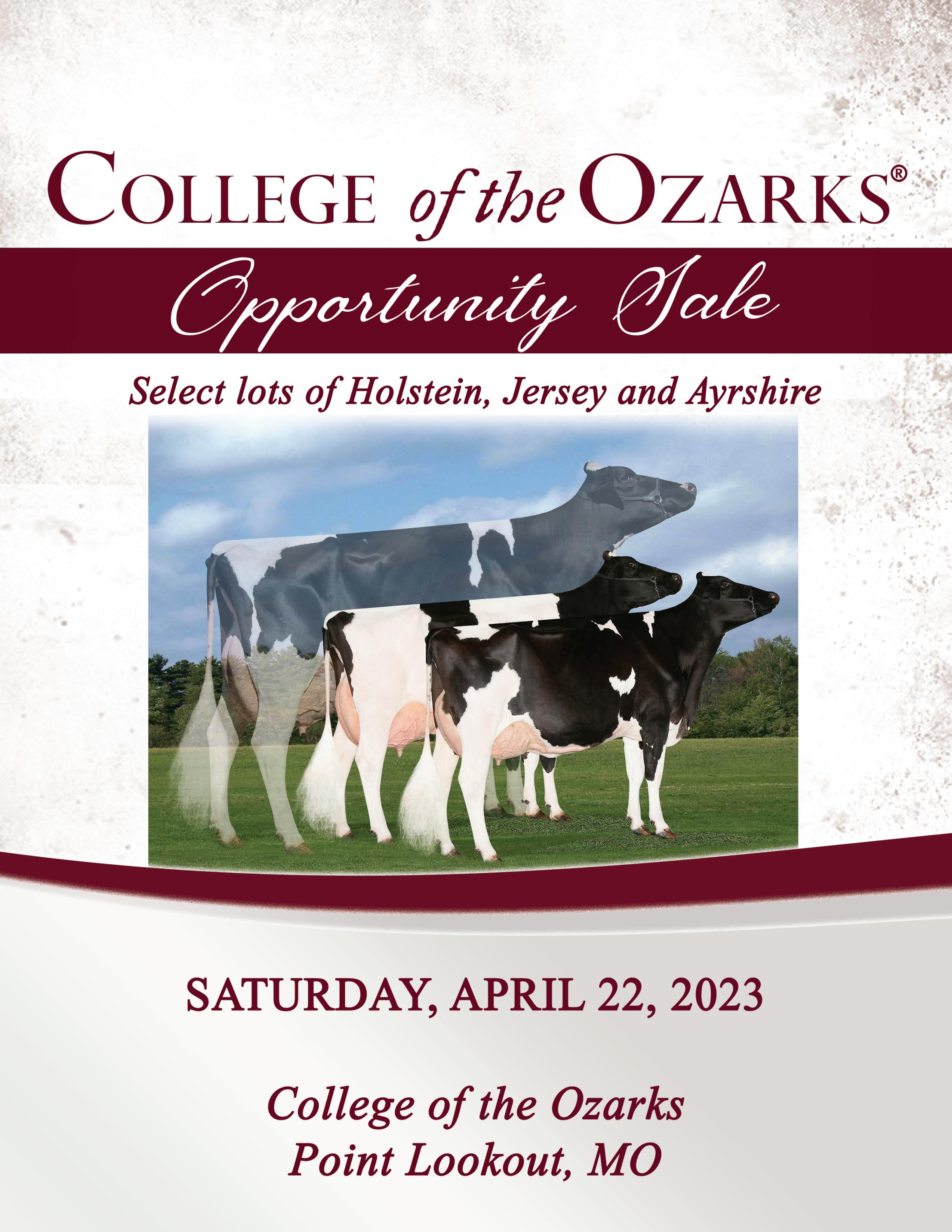 College of the Ozarks Opportunity Sale by Dairy Agenda Today Issuu