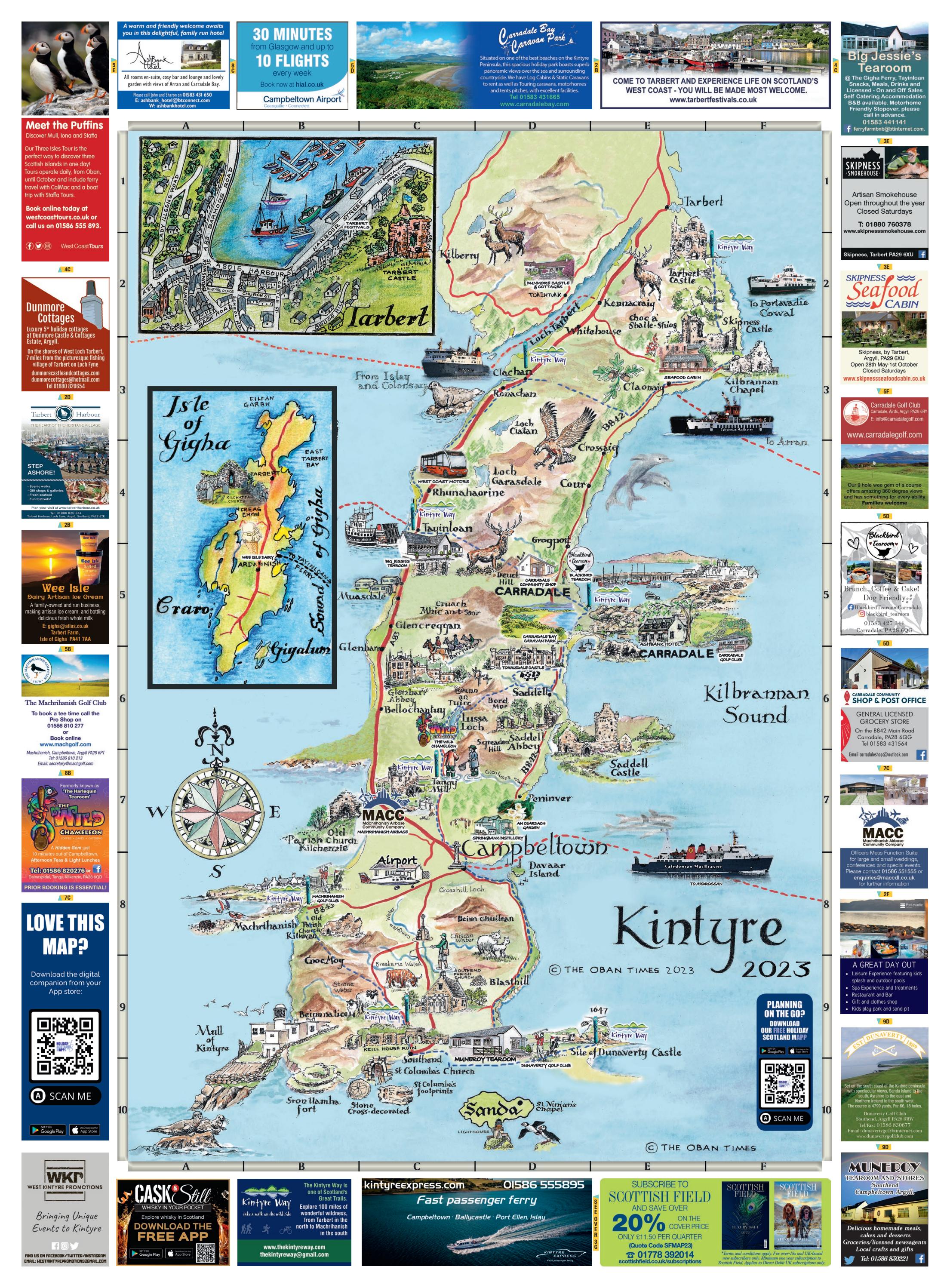 Kintyre Map 2023 By Wyvex Media Limited Issuu Kintyre Map 2023 By Wyvex Media Limited Issuu