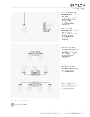 capitallighting Homeplace 灯饰目录 2023 第 7 页