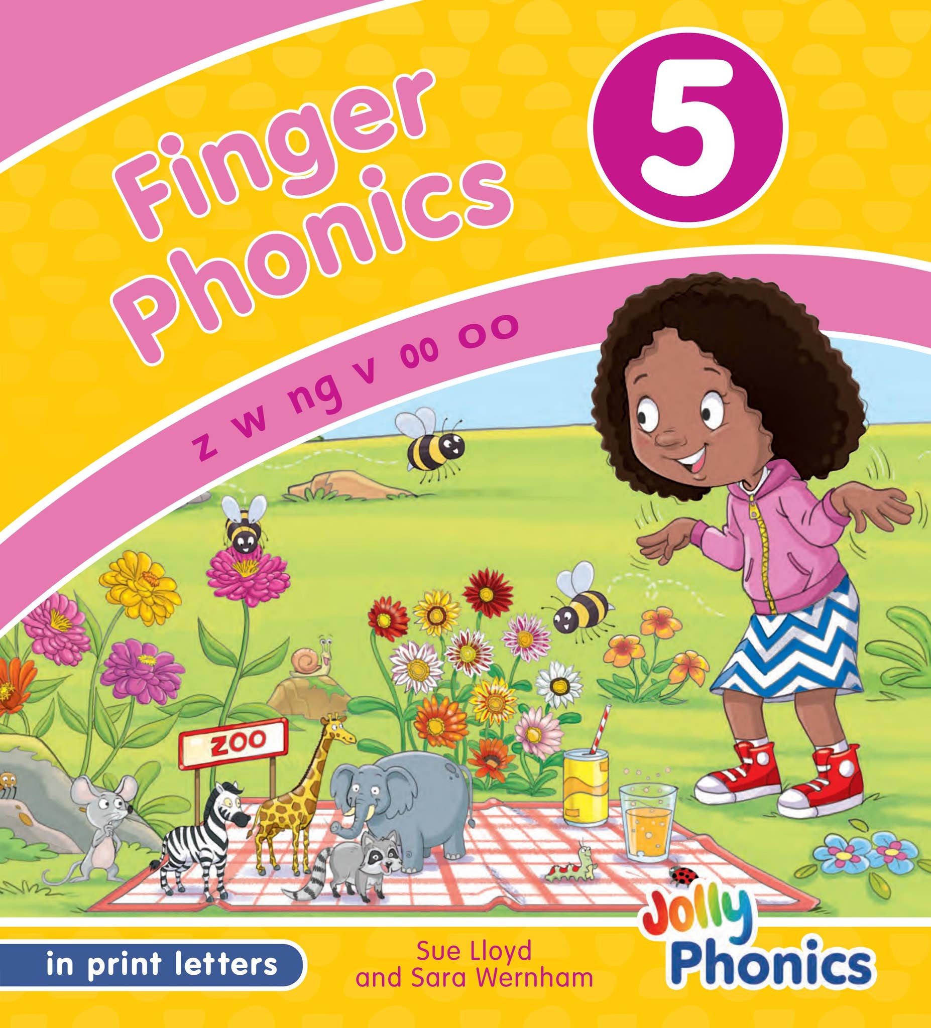 Jolly Phonics Finger Phonics1〜7 Finger Phonics Books: In Print Letters (1-7): Lloyd, Sue