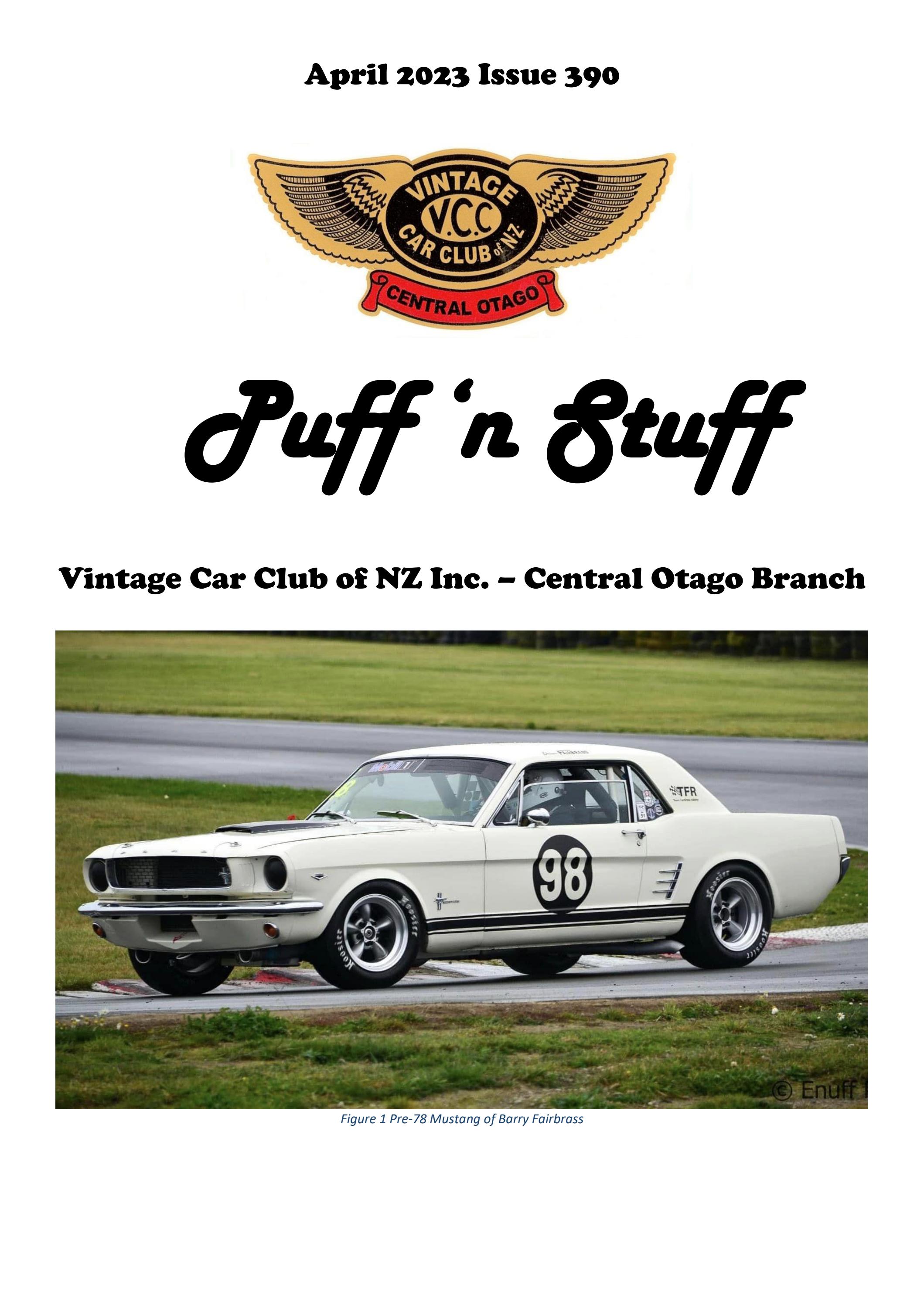 VCC CENTRAL OTAGO PnS APRIL 2023 by Vintage Car Club of New Zealand Issuu
