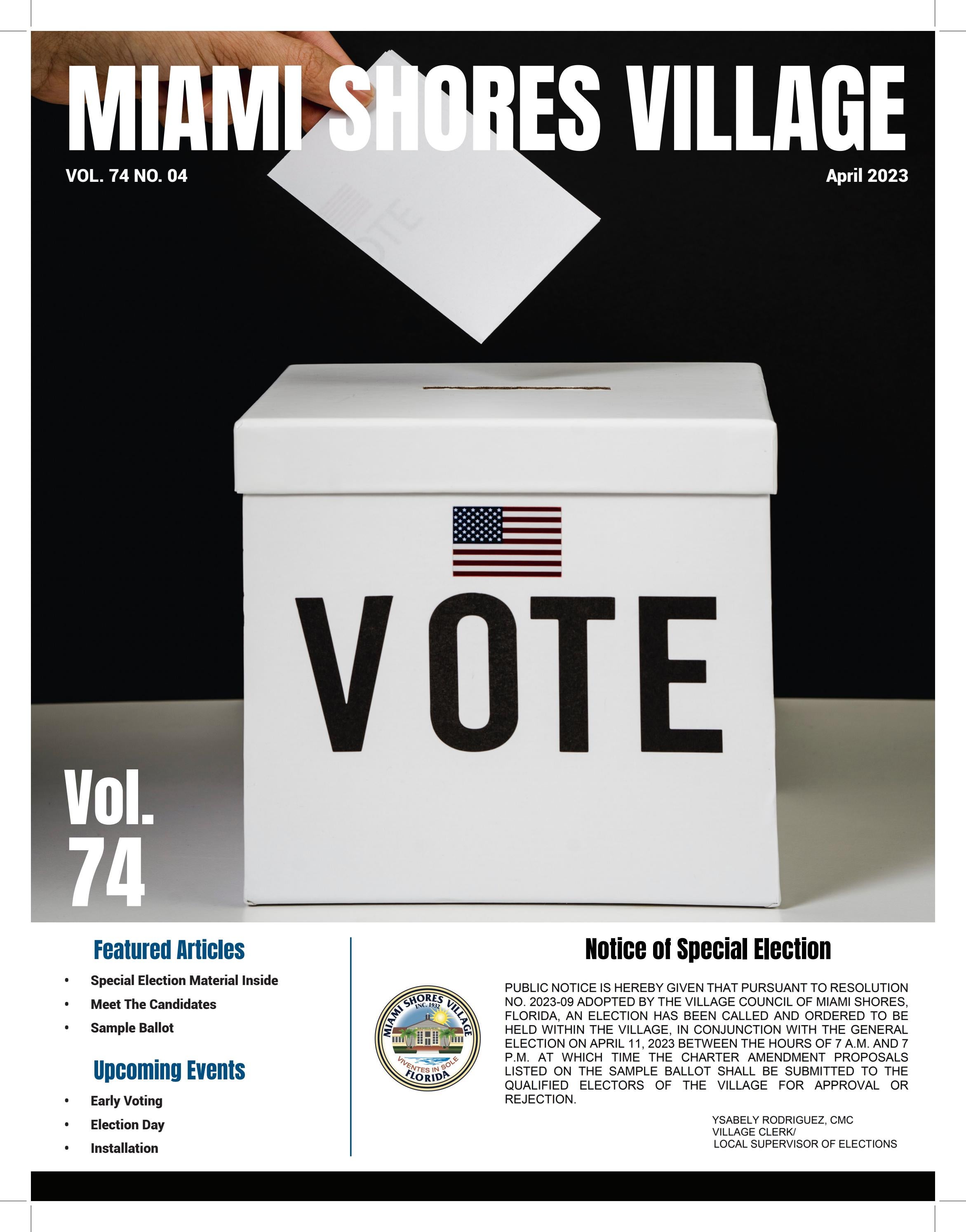 Miami Shores Village April 2023 Newsletter by msvfl Issuu