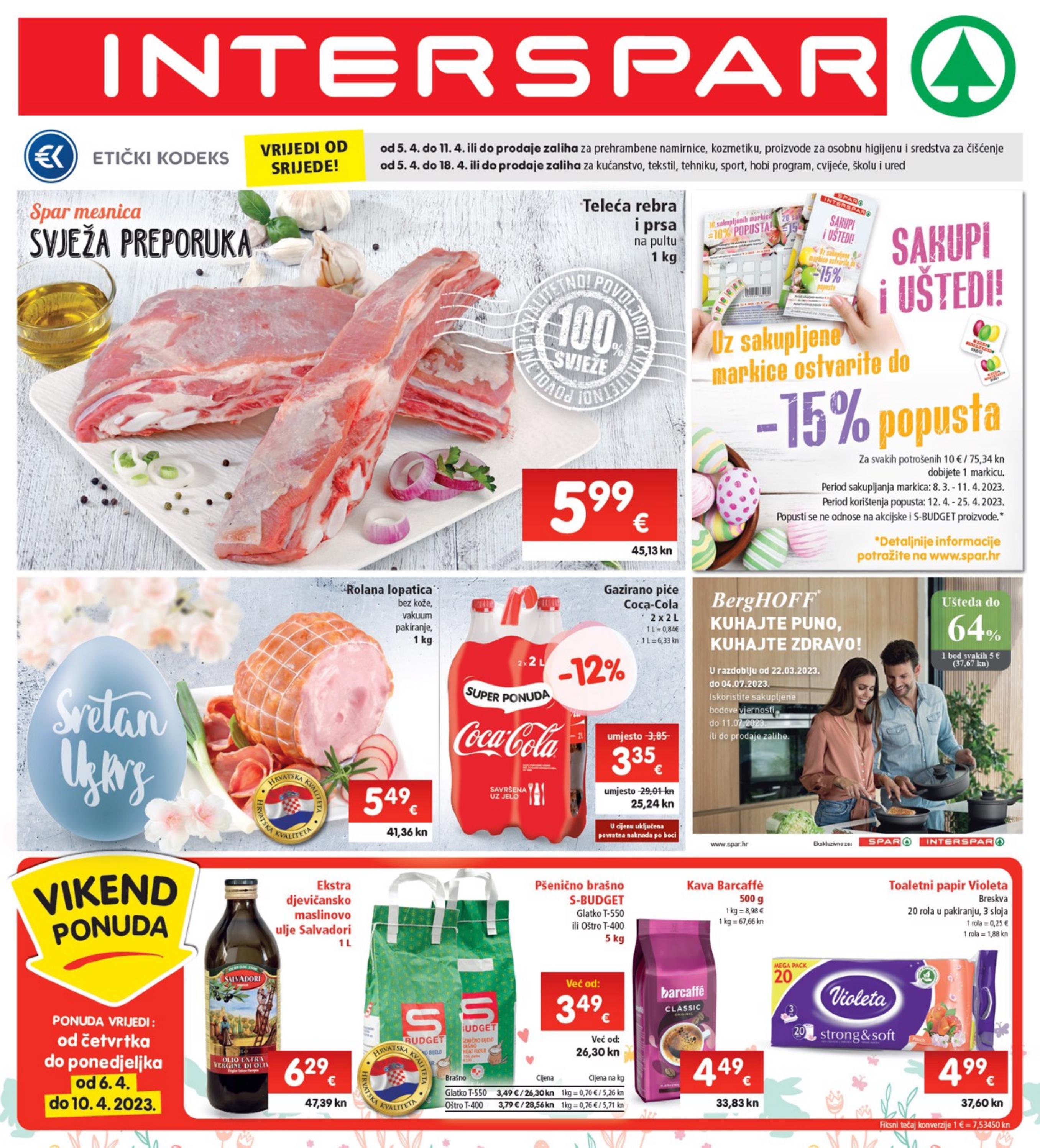 Interspar katalog od 05.-18.04.2024. by Catalog.hr - Issuu