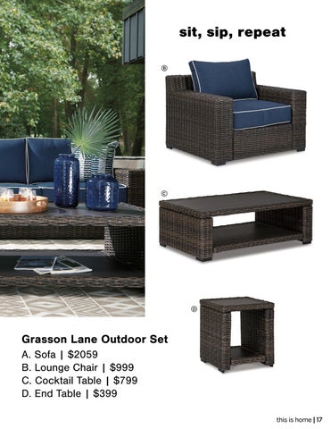 WorldWide Furniture 家具目录 · Ashley 户外 2023 第 17 页
