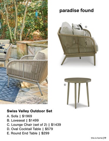 WorldWide Furniture 家具目录 · Ashley 户外 2023 第 19 页