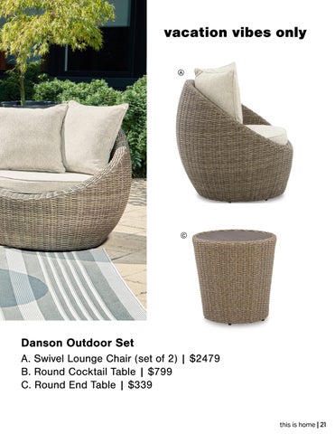 WorldWide Furniture 家具目录 · Ashley 户外 2023 第 21 页