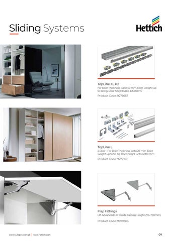 marketingbuildpro 家具目录 · Hettich - 家具 Fittings and 建筑 Hardware 第 11 页