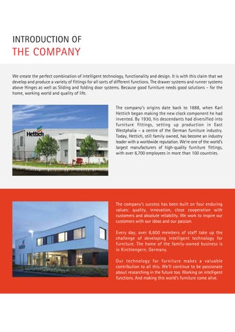 marketingbuildpro 家具目录 · Hettich - 家具 Fittings and 建筑 Hardware 第 3 页