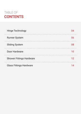marketingbuildpro 家具目录 · Hettich - 家具 Fittings and 建筑 Hardware 第 5 页