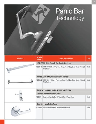 Hettich Door Hardware 第 18 页