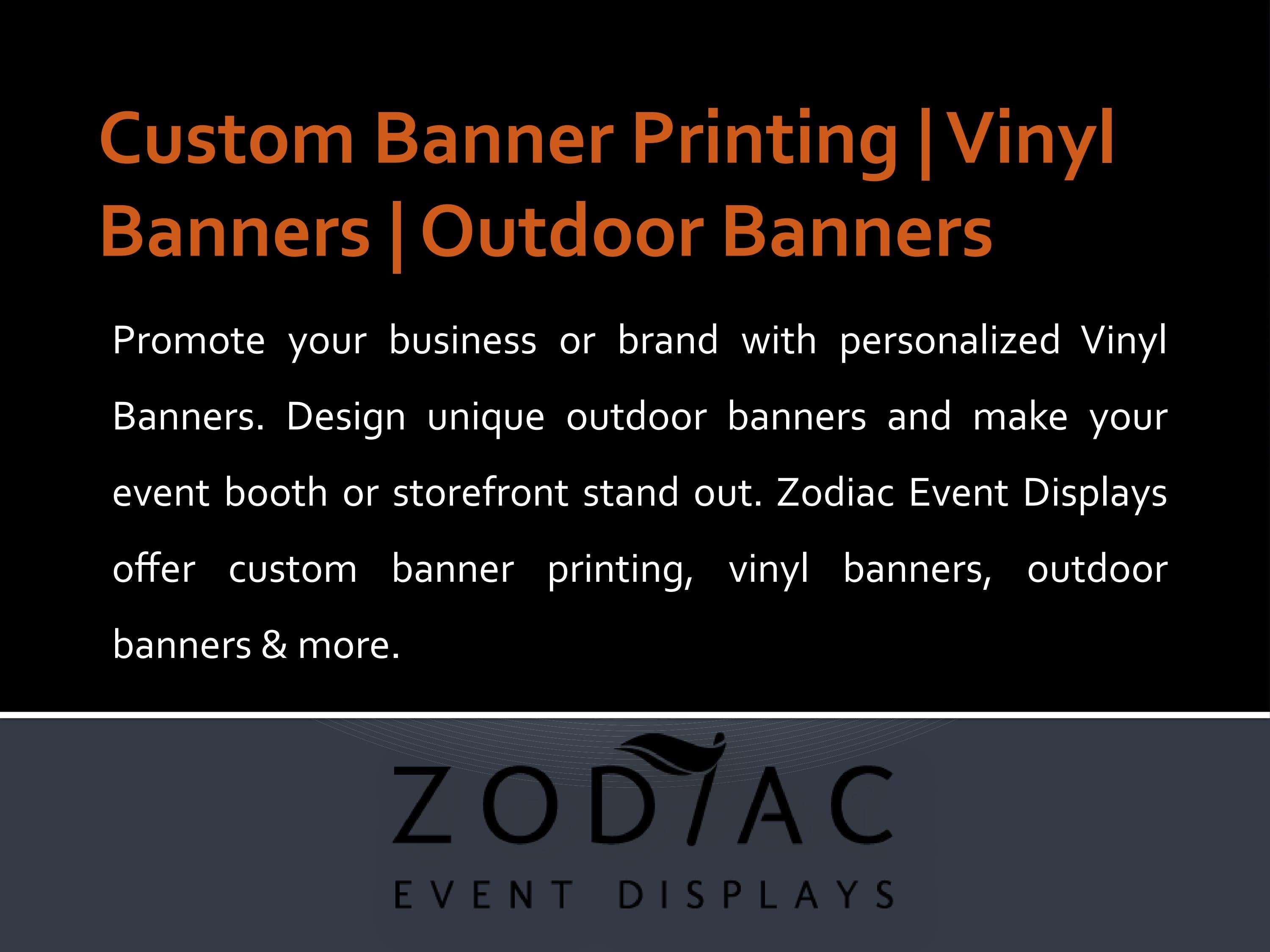 Custom Banner Printing Vinyl Banners Outdoor Banners by