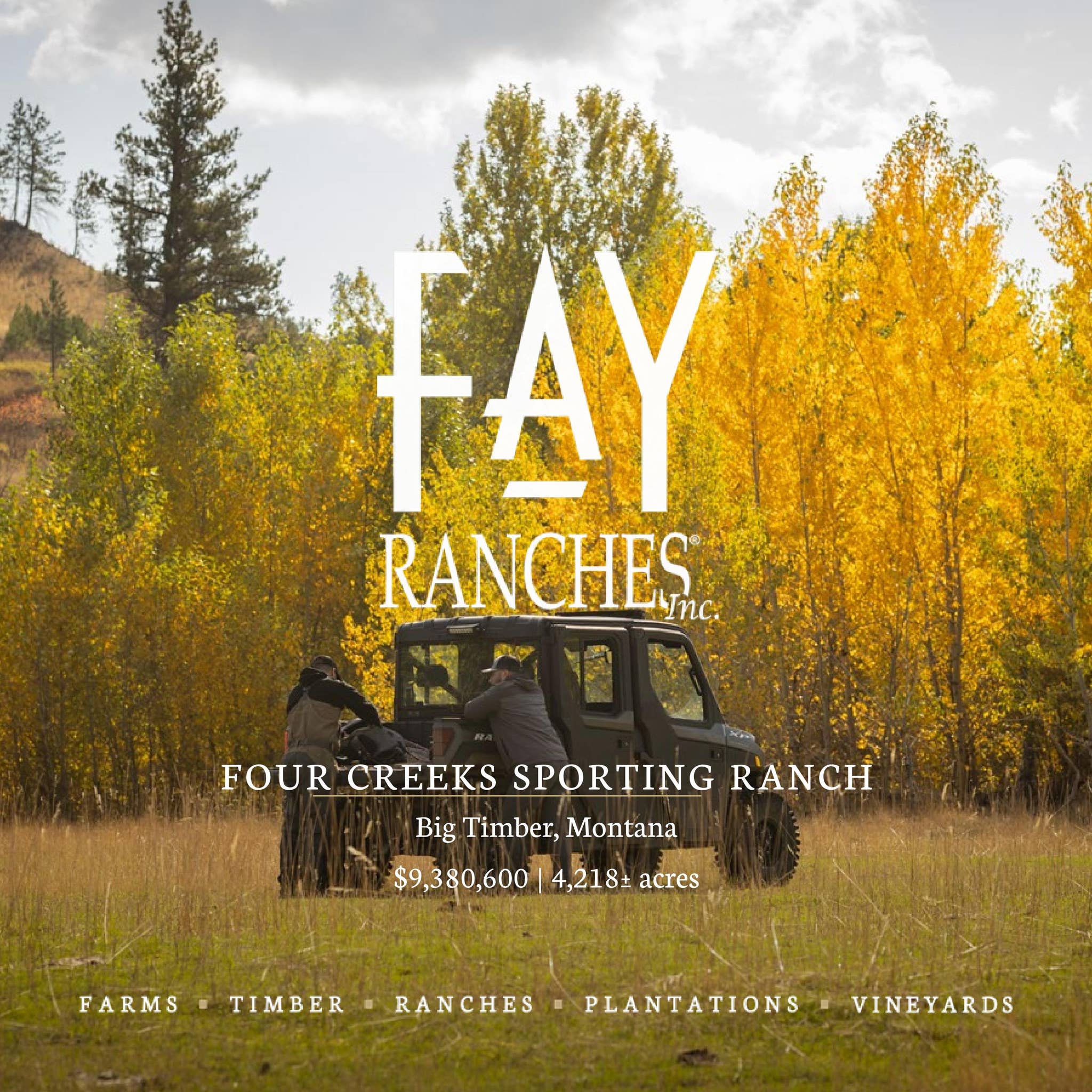 SOLD: Four Creeks Sporting Ranch | Fay Ranches by Fay Ranches - Issuu