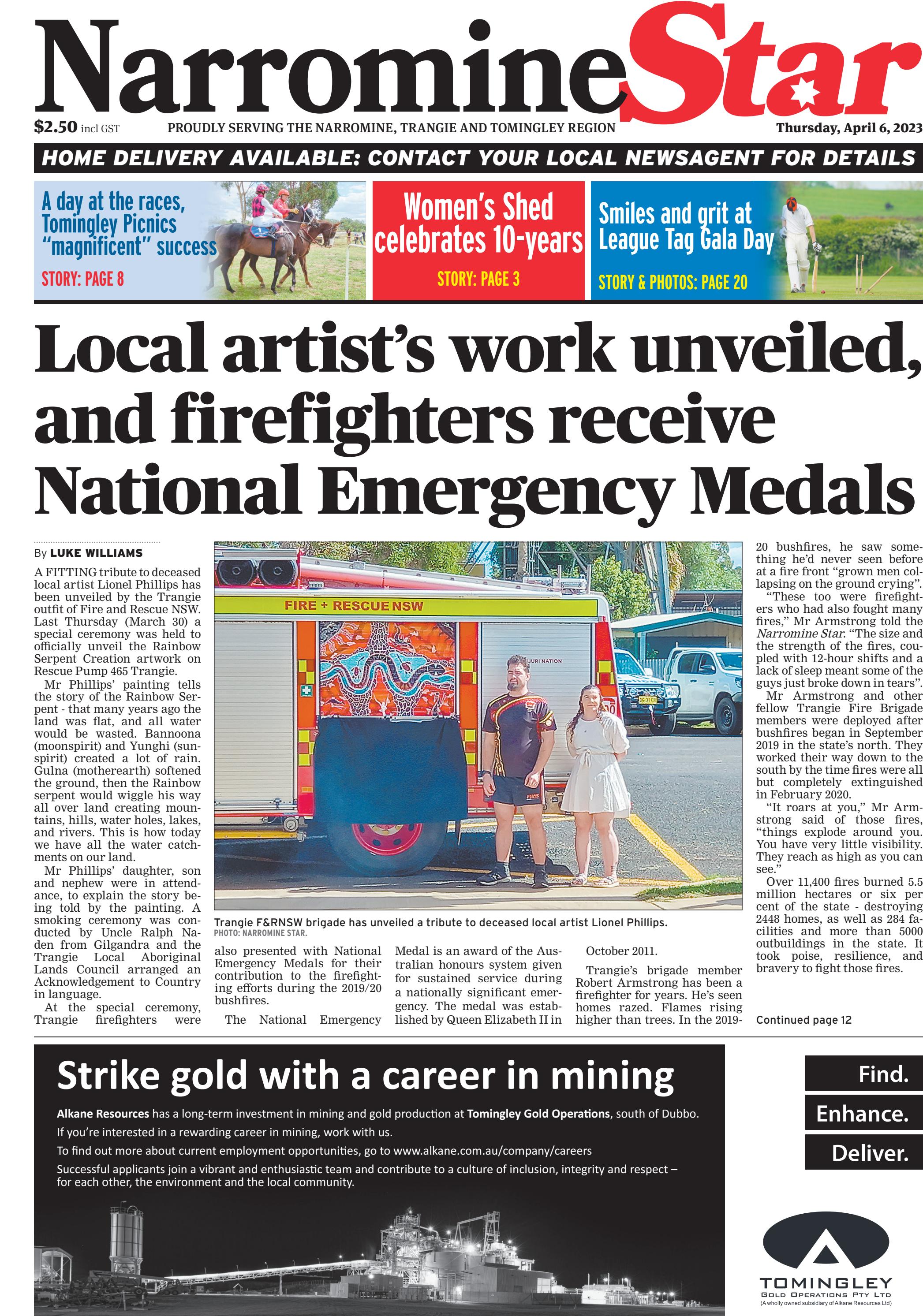 Narromine Star 06.04.2023 by Panscott Media Issuu