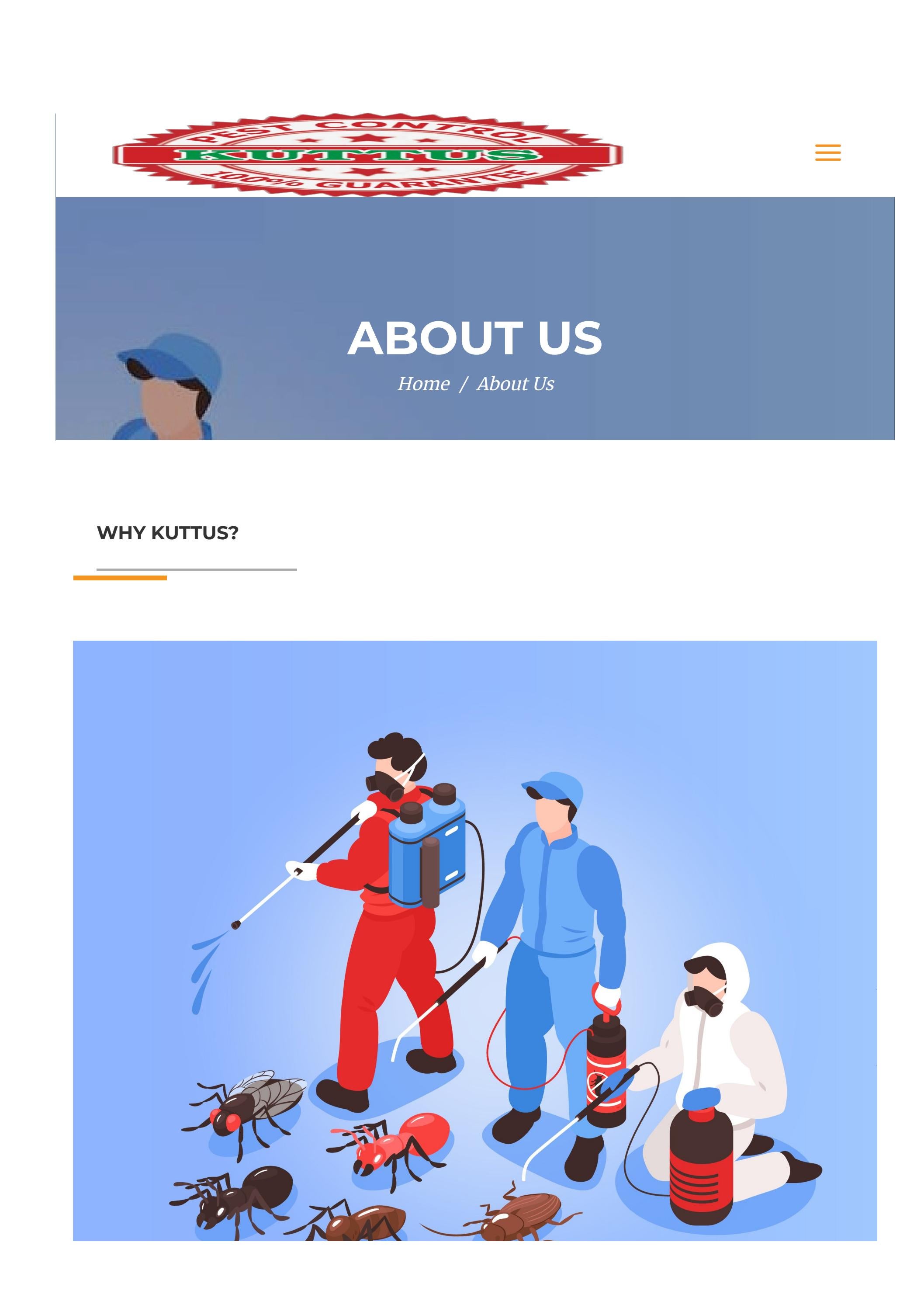 Commercial Pest Control Service in Ghaziabad by Kuttus Pest Control by