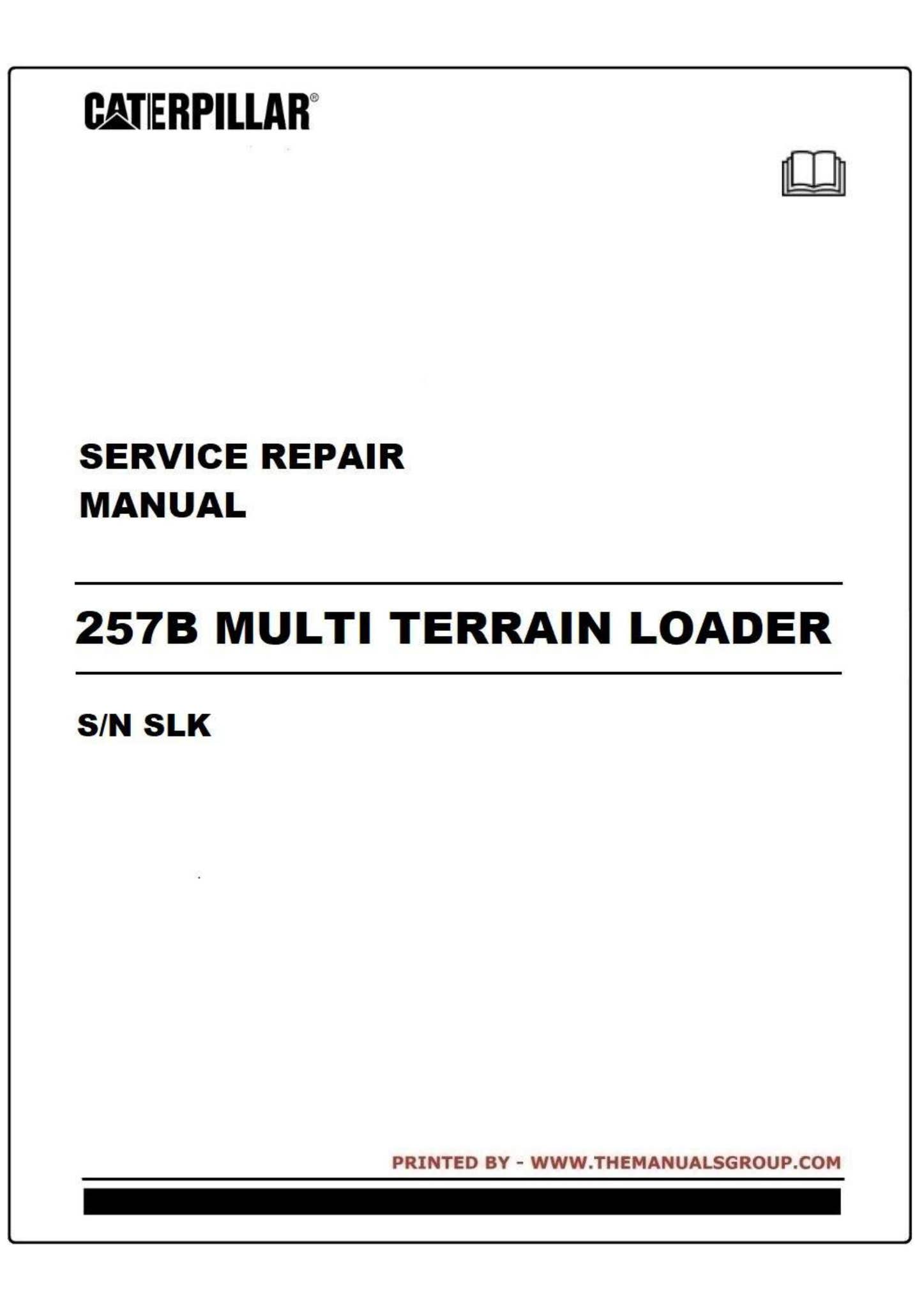Cat 257b skid steer maintenance manual by Realife Camps - Issuu
