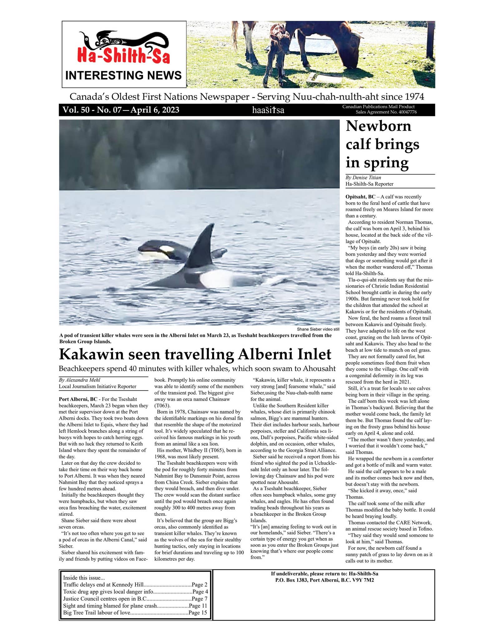 Ha Shilth Sa Newspaper April 6, 2023 by Hashilthsa - Issuu