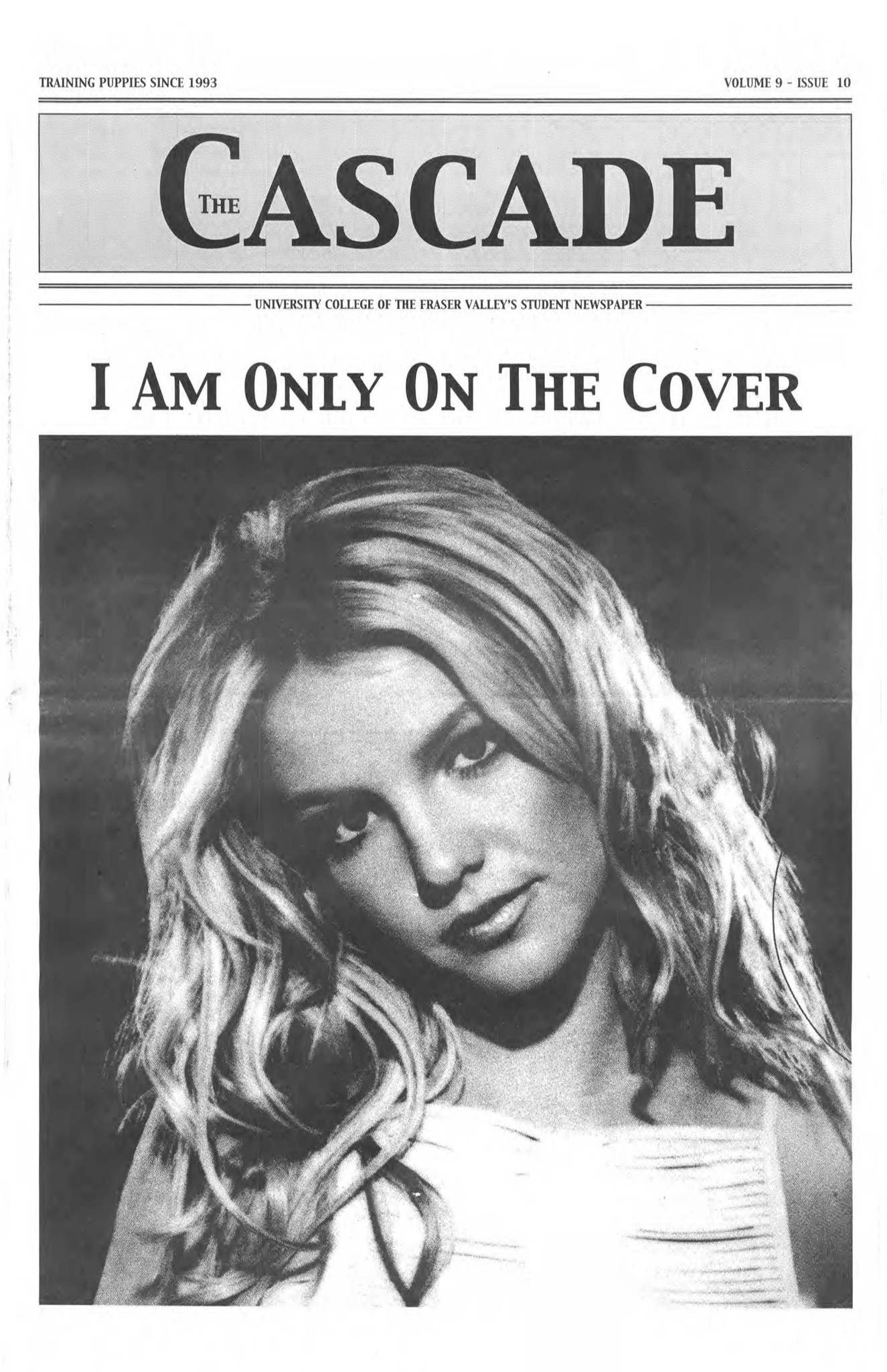 The Cascade Volume 9 Issue 10 2001-11-21 by The Cascade - Issuu
