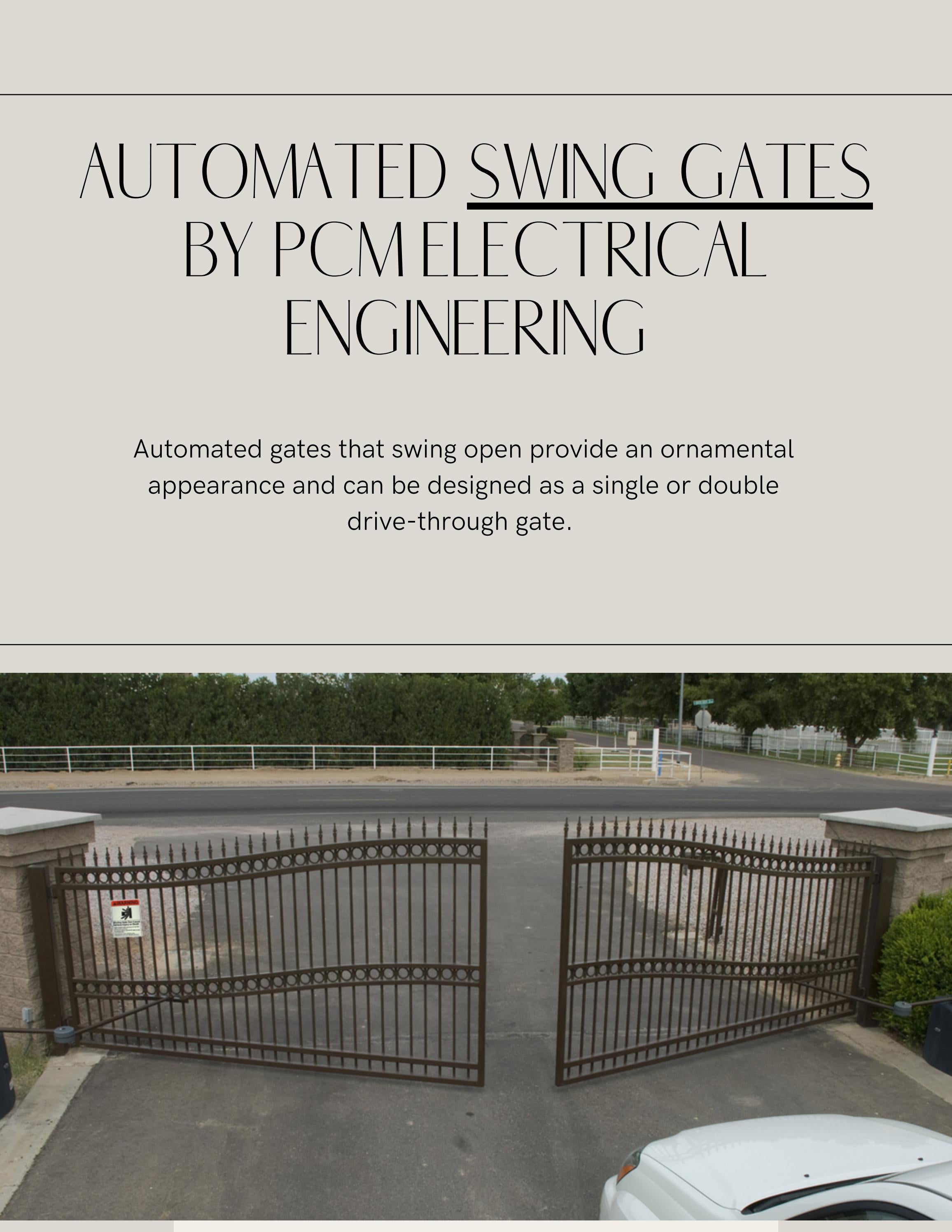 Automating Your Swing Gate: Adding Convenience and Efficiency by PCM ...