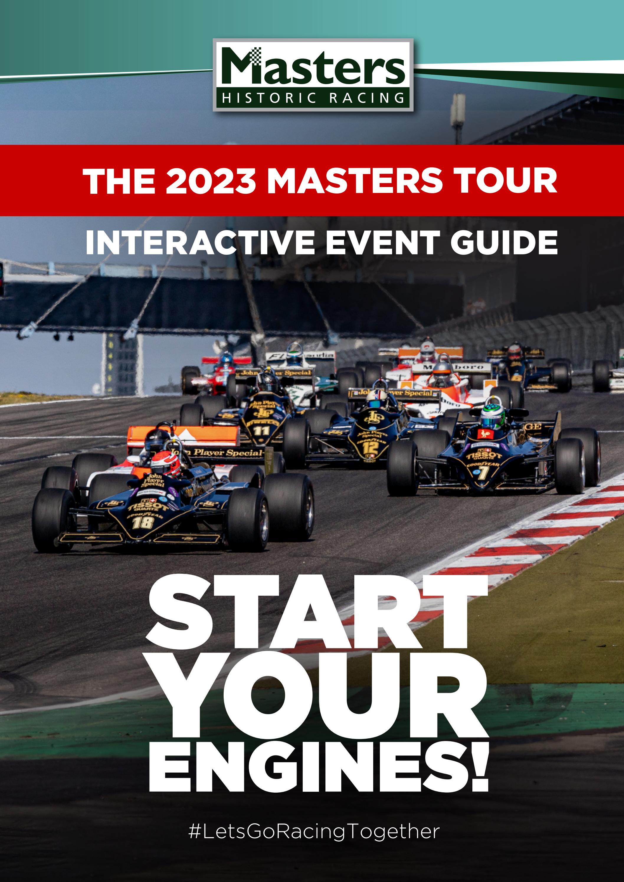 Masters Historic Racing 2023 Interactive Event Guide by