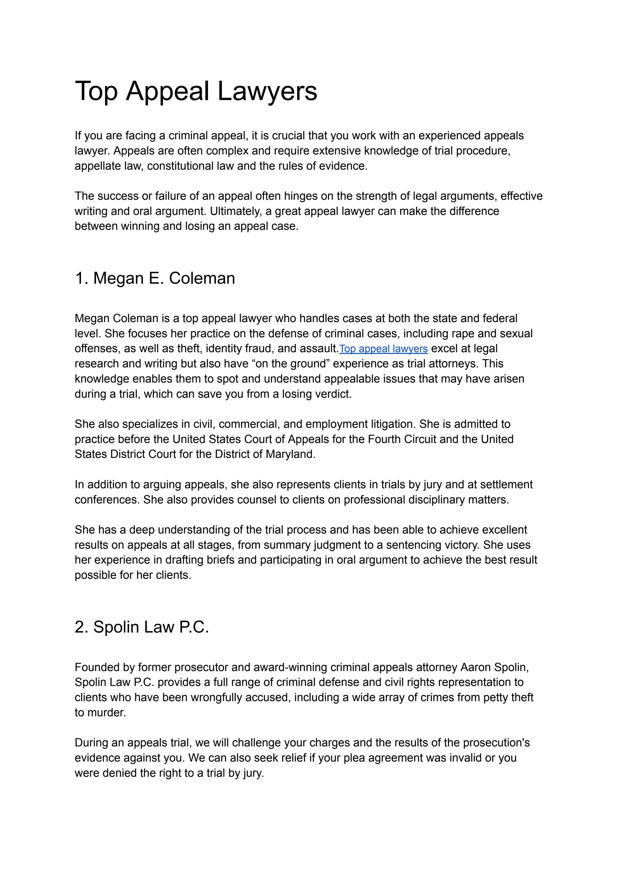 Top Appeal Lawyers by Jalal Official Issuu