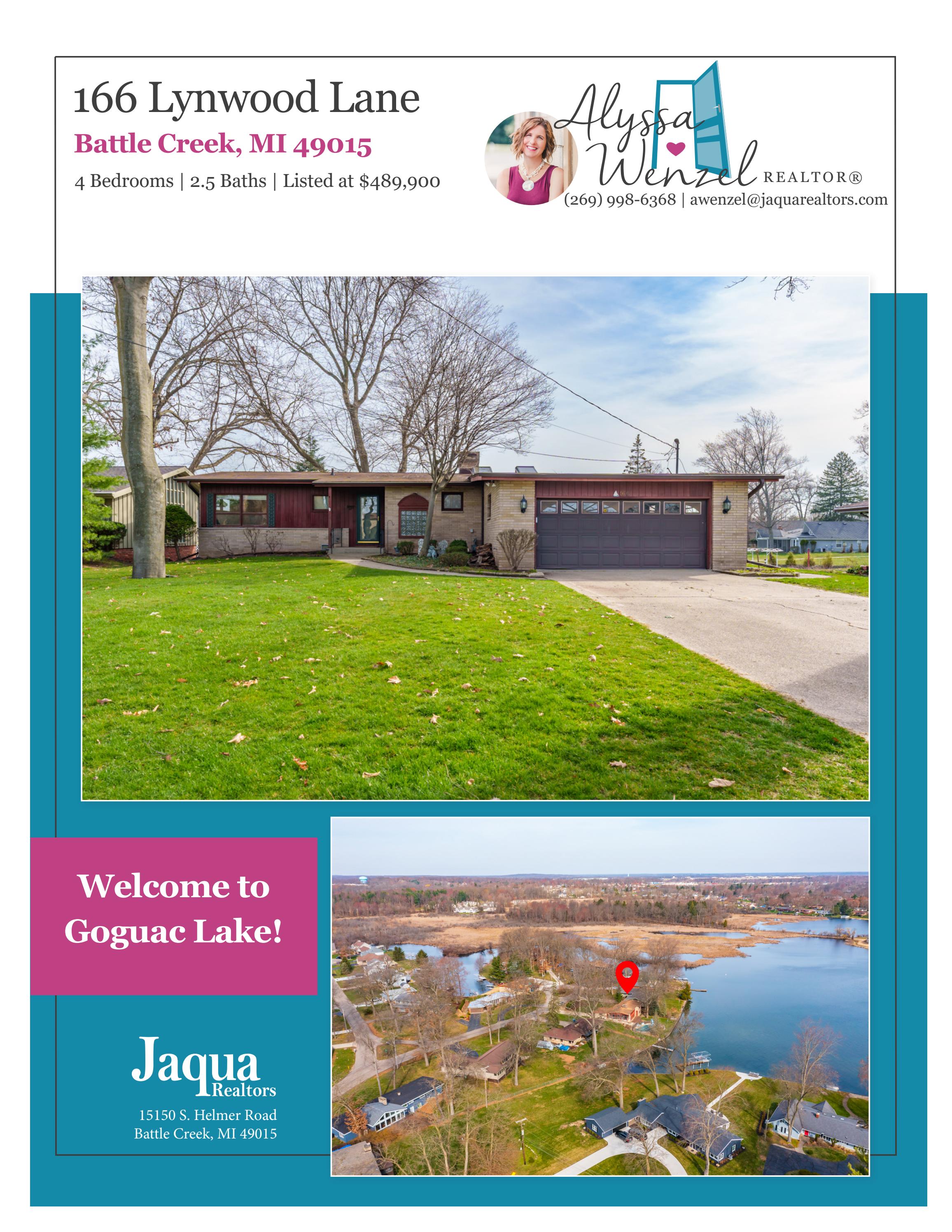 166 Lynwood Lane, Battle Creek by Jaqua Realtors Issuu