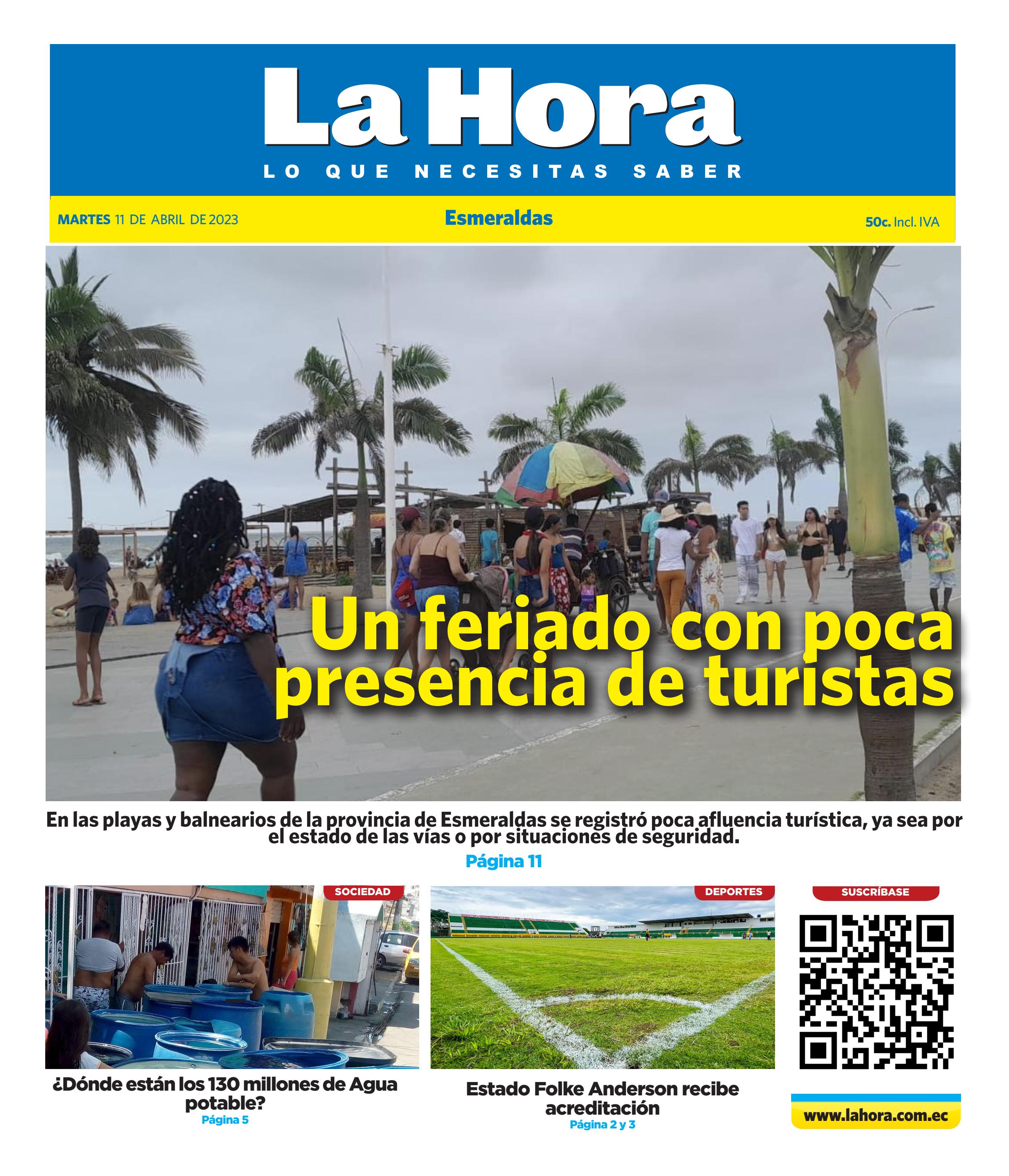 Esmeraldas, 11 abril 2023 by LA HORA Ecuador Issuu
