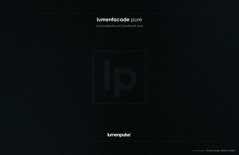 lumenpulse 灯饰目录 · EMEA - Lumenfacade Pure 英文 第 13 页