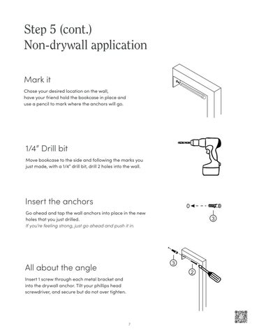 nathanjameshome 家具目录 · Theo 书柜 Instruction Sheet 第 7 页