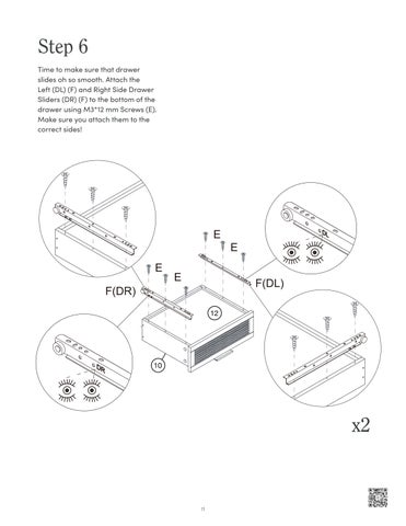 nathanjameshome 家具目录 · Andrew 边几 Instruction Sheet 第 11 页